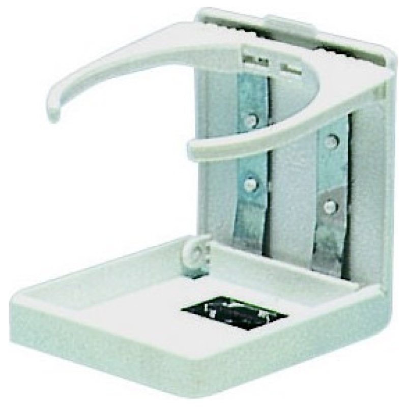 Glass-holder-foldable-plastic-white