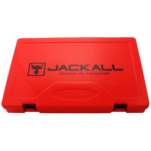 Lure box Jackall red 27x18x4cm