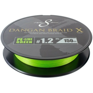 Nöör Major Craft Dangan Braid X8 #0.6 0,13mm 5,4kg 150m Green