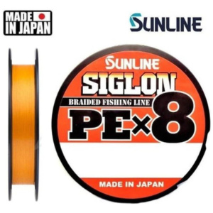 Nöör Sunline Siglon PEx8 #0.6 0.132mm 4.5kg 150m Orange