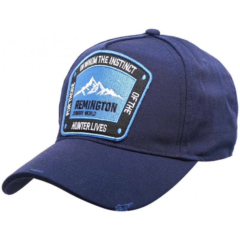 Remington-Baseball-Cap-Trucks-Blue-1