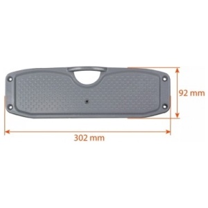 Transom cover 30x9cm