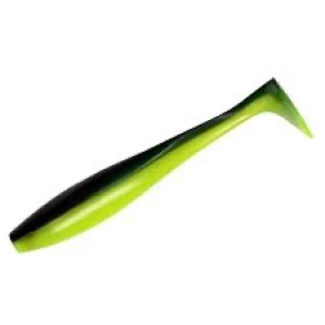 Silikoon Narval Choppy Tail 14cm 3tk #045 Black Lime