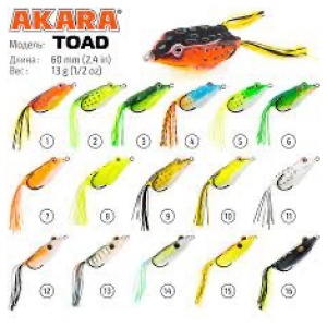 Konn Akara Toad I 60mm 13g color 4 FT60-4