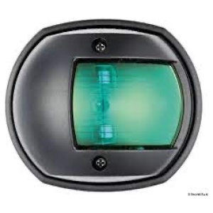 Navigation light green, black