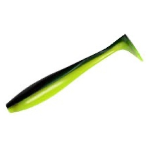 Silikoon Narval Choppy Tail 10cm 5tk #045 Black Lime