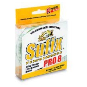 Nöör Sufix Pro 8 0,12mm 135m, 8,2kg green