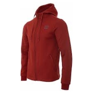 FHM Wave zip hoodie S Terracota