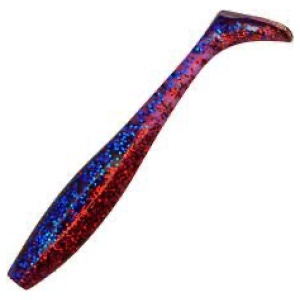 Silikoon Narval Choppy Tail 18cm 3tk #024 Plum Boom