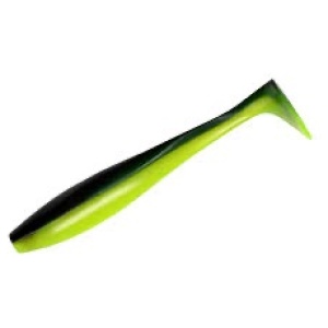 Silikoon Narval Choppy Tail 8cm 6tk #045 Black Lime