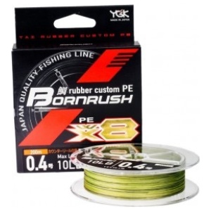 Nöör YGK Bornrush WX8 #0.4 0.10mm 4.5kg 200m