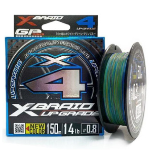 Nöör YGK X-Braid Upgrade X4 #1.0 0.17mm 8.1kg 150m Multicolor