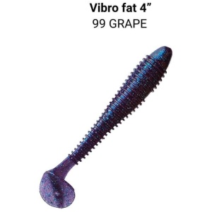 Silikoon Crazy-Fish Vibro Fat 4” 10cm 4tk #99