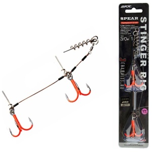 Stinger BKK rig no.2/0 UV paint 1pc