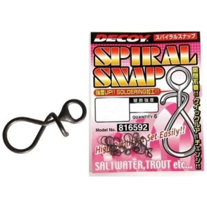 Trap Decoy spiral snap no.2 18lb 6pcs