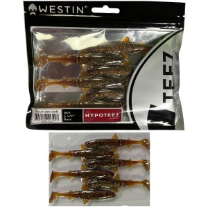 Silicone Westin hypothesis 9cm motoroil 6pcs