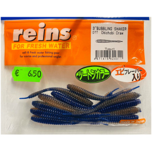 Silikoon Reins 3.0″ Bubbling Shaker 11tk #077 Okichobi Craw