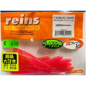 Silikoon Reins 3.0″ Bubbling Shaker 11tk #464 Simanami Pink G rush