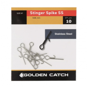 Golden Catch Stinger Spike SS Size XL 33×1.0mm 10tk