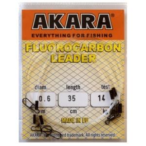 Tross Fluorocarbon FX Akara 0.51mm 25cm 11kg 3tk