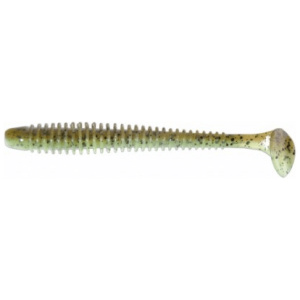 Silikoon Keitech Swing Impact 2,5″ 6,25cm 12tk #401T Green Pumpkin Chartreuse