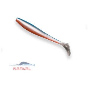 Silikoon Narval Choppy Tail 8cm 6tk #001 Blue Back Shiner