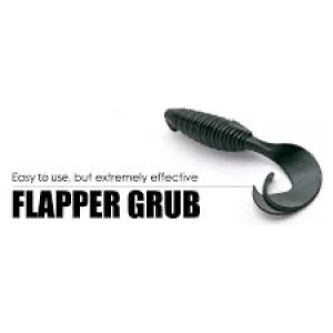 Silikoon Keitech Flapper Grub 4″ 10cm 7tk #001