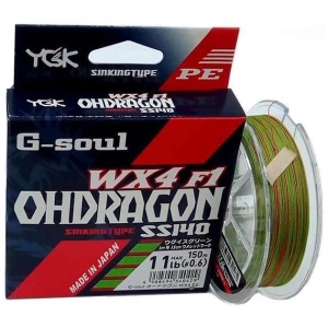 Nöör YGK Ohdragon WX4 #1.0 0.17mm 7.4kg 150m Multicolor