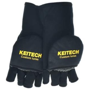 Kindad Keitech Windproof Glove Color Black SIZE LL