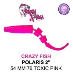 Silicone Crazy-Fish Polaris 2″ 5.4cm 8pcs #76