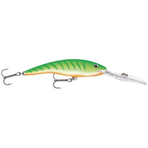 Vobler Rapala Deep Tail Dancer 9cm 13g kuni 6m #GTU Green Tiger UV