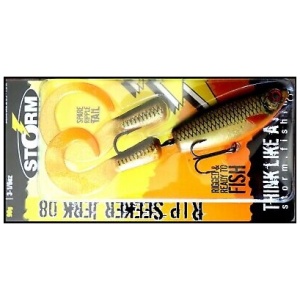 Silikoon Storm R.I.P Seeker jerk 08 21cm 90g  redfin shiner