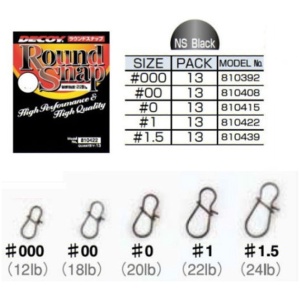 Lõks Decoy Round Snap 12lb 13tk #000