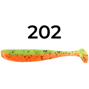 Silikoon Zeox Shemi Shad 2.7” 6.75cm 8tk #202 Pumpkin