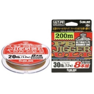 Line Sunline PE Jigger ult X8 #1,2 0,18mm 200m, 9,2kg multicolor