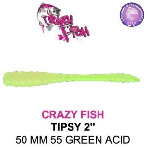 Silikoon Crazy-Fish Tipsy 2″ 5cm 8tk #55