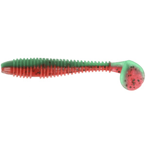 Silikoon Zeox Trigger Fat Tail 1.7” 4.25cm 10tk #204 Green/Red PP