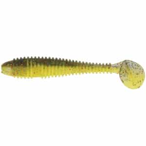 Silikoon Zeox Trigger Fat Tail 1.7” 4.25cm 10tk #212 Watermelon/Yellow MF