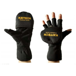 Kindad Keitech Windproof Glove Color Black SIZE L