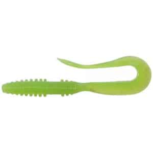 Silikoon Keitech Mad Wag Mini 3,5″ 8,75cm 10tk #026S Clear Chartreuse Glow