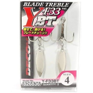 Decoy Blade Treble Y-F33 BT #4 2tk