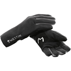 Kindad Westin Full Fleece Gloves Carbon Black SIZE XL