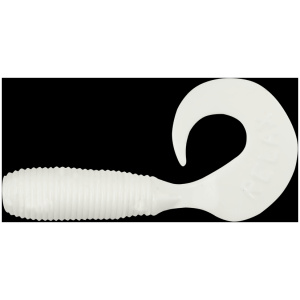 Silikoon Relax Twister 2″ 5cm #TS001 White (10tk)