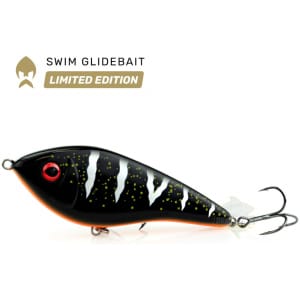 Jerk Westin Swim Glidebait 12cm 53g Suspending #Black Shadow