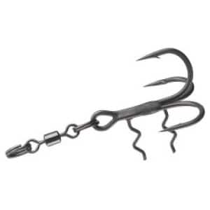 Prorex Swiveled Head Assist Treble Hook (16-23cm) #2 2tk 15419-002