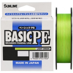 Nöör Sunline Basic x4 PE #1.2 max 9,2kg 200m #Light Green