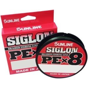 Nöör Sunline Siglon PE X8 #1,5 0,209mm 11kg 150m #Dark Green