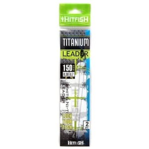 Tross HitFish Titanium Leader 25cm 0,35mm 12,6kg 2tk NITI-250/35