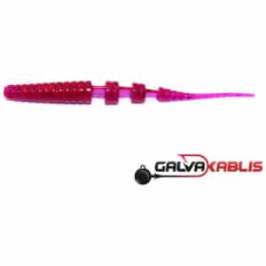 Silikoon Perchik Worm 2,2″ 55mm 10tk #88