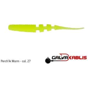 Silikoon Perchik Worm 2,2″ 55mm 10tk #27